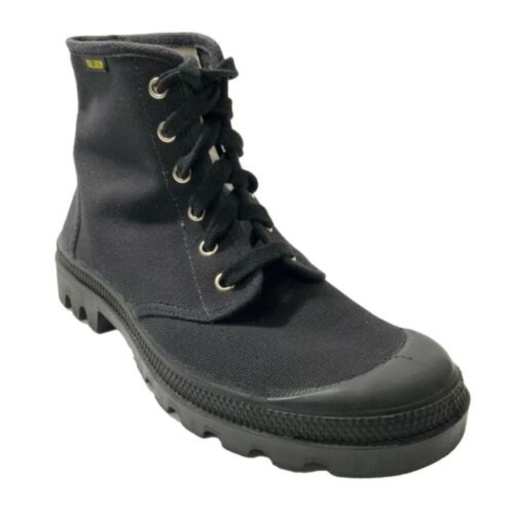 Palladium Sneakers Black High Top Lace-up MISSING INSOLE 40